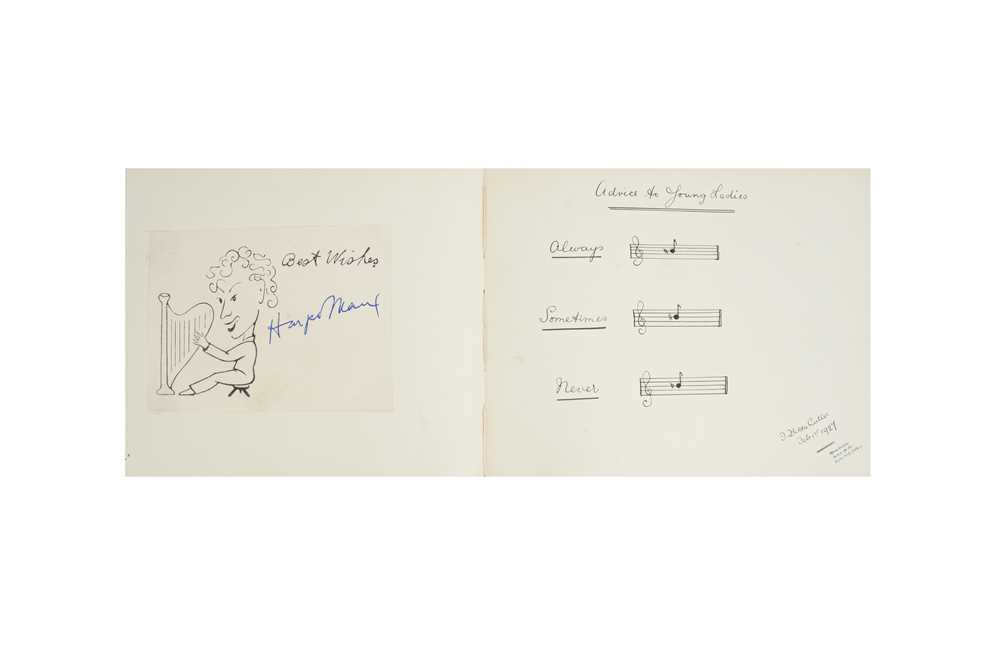 Autograph Albums.- Actors, Musicians & Authors - Image 7 of 8