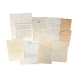 Autograph Collection.- Letters to Fred Bason