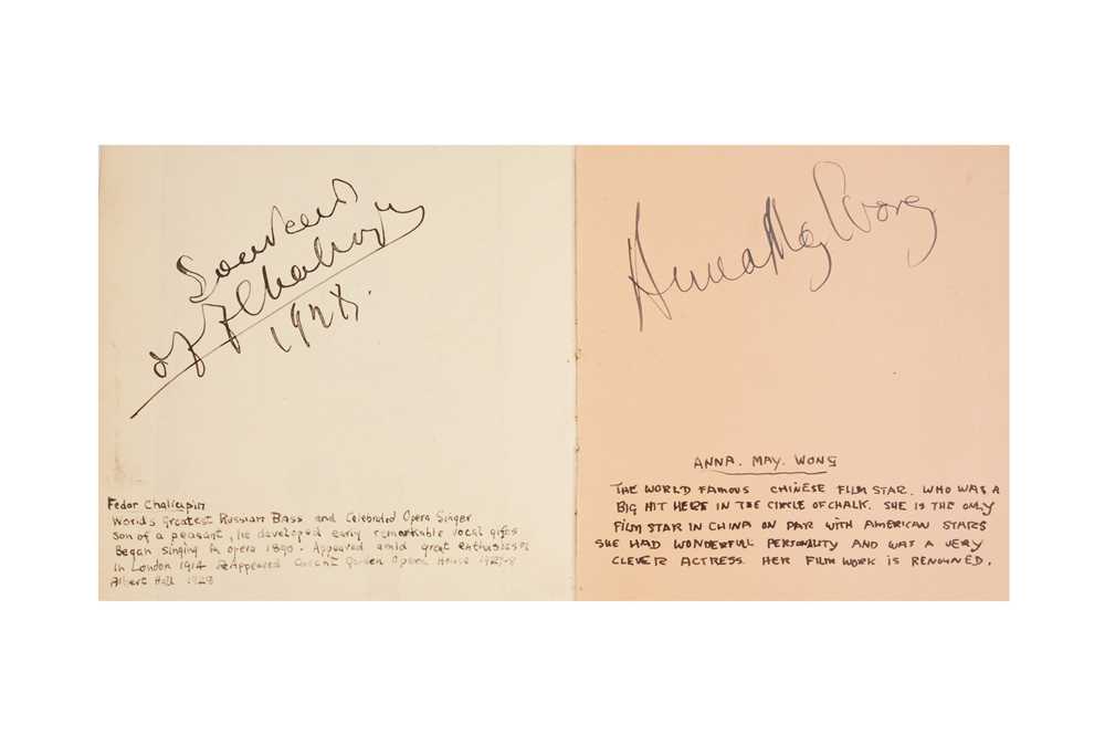 Autograph Albums.- Actors, Musicians & Authors - Image 6 of 8