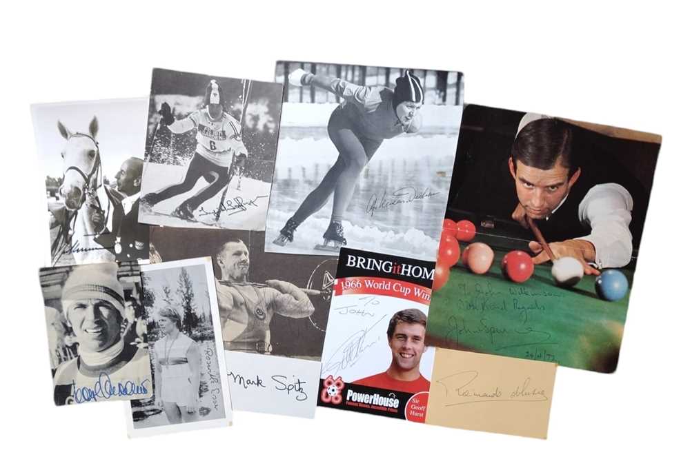 Autograph Collection.- Olympic and World Champions - Image 2 of 2