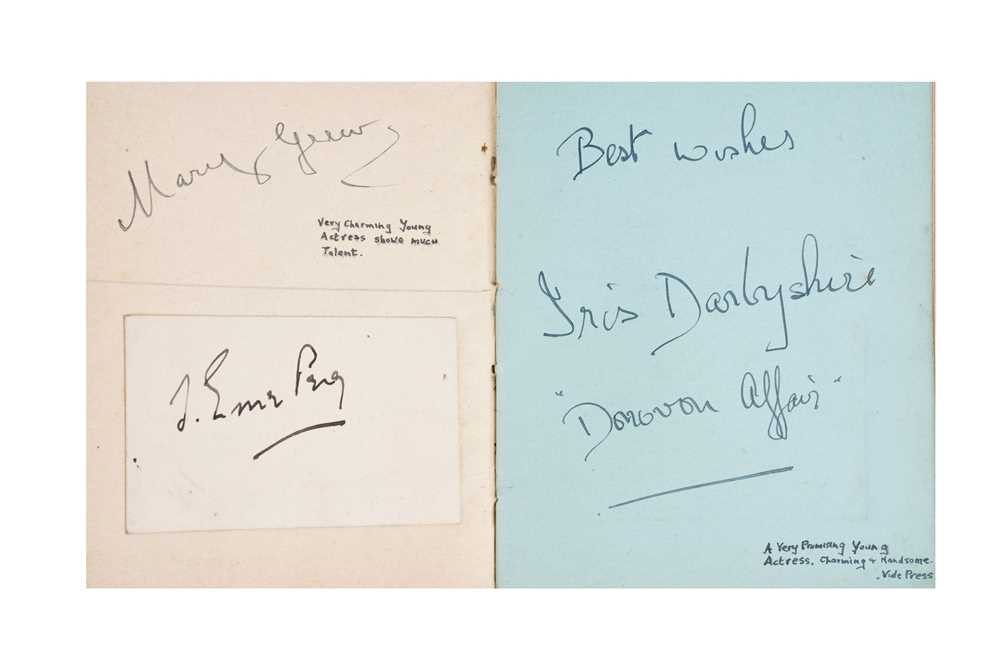 Autograph Albums.- Actors & Musicians - Image 3 of 6