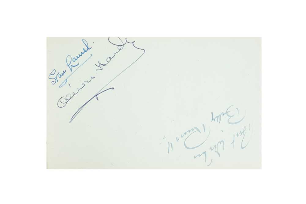 Autograph Album.- Actors & Entertainers - Image 5 of 6