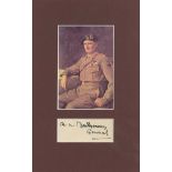 Montgomery of Alamein (Bernard Law, Viscount of)