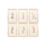 A SET OF SIX CLASSICAL BOOKPLATES