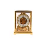 A JAEGER LE COULTRE VENDOME ATMOS MANTLE CLOCK