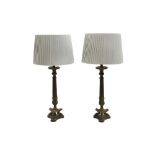 A PAIR OF PAREX FOR OKA TABLE LAMPS