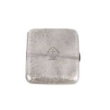 A Victorian sterling silver cigarette case, Chester 1898 by Stokes and Ireland Ltd