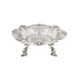 A George V sterling silver fruit dish, Birmingham 1926 by Elkington and Co