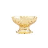An Edwardian sterling silver gilt footed bowl, London 1907 by Goldsmiths and Silversmiths