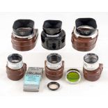 Rolleiflex Lens Hoods & Close-Up Sets.