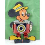 A Kunik Mickey Mouse Sub-Miniature Camera with RARE Holder.