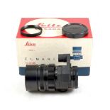 Leica Canada Elmarit 135mm f2.8 Lens, with Goggles.
