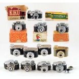 A Good Group of Hit, Petie & Other Sub-Miniature Cameras