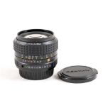 Pentax-A SMC 50mm f1.2 Fast Prime Lens.