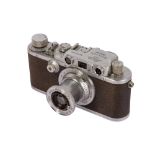 A Leica IIIb Rangefinder Camera