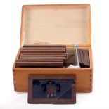 A Good Collection of Magic Lantern Slipper & Moving Slides