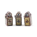 Three Coronet Midget Sub-Miniature Cameras.