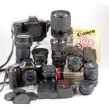 An Extensive Canon T90 Outfit.