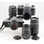 Pentax PK Film Cameras & Lenses