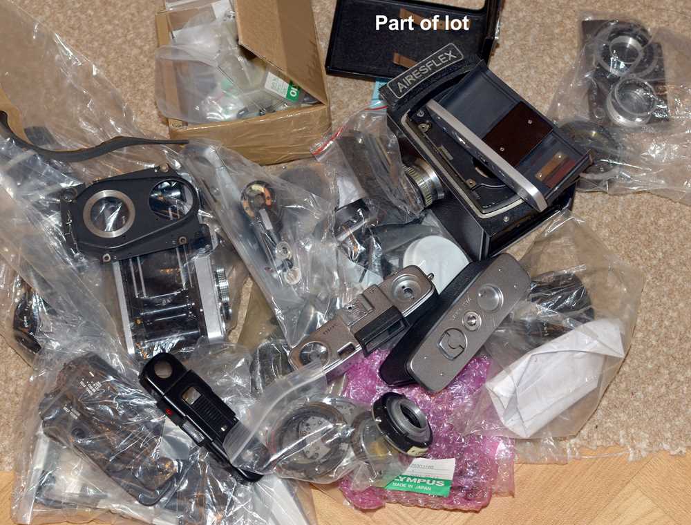 Large Quantity of Olympus Spare Parts, Plus Cameras for Spares. - Image 2 of 4