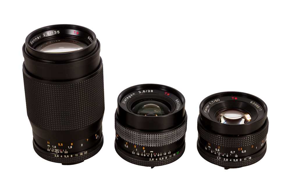 A Group of Carl Zeiss Contax Mount Lenses - Image 2 of 4