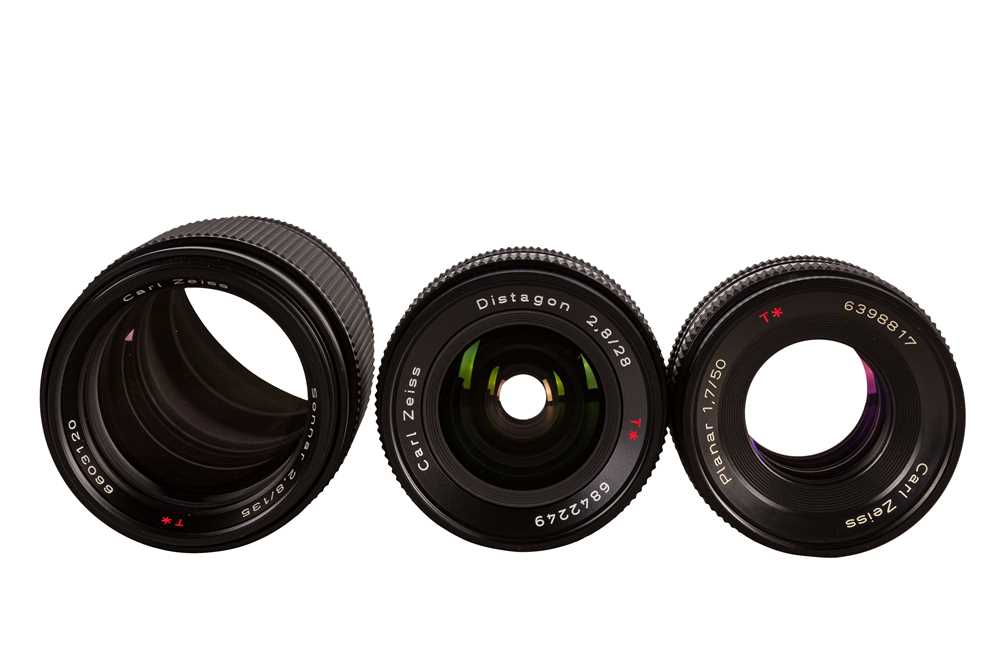 A Group of Carl Zeiss Contax Mount Lenses - Image 3 of 4