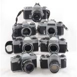 Nikkormat & Other 35mm Film Cameras.
