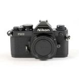 Black Nikon FM2n Body.