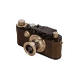 A Leica III Mod F Rangefinder Camera
