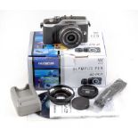 Olympus Pen E-PL2 Micro 4/3rds Digital Compact Camera Outfit.