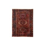 AN ANTIQUE KARAJA RUG, NORTH-WEST PERSIA