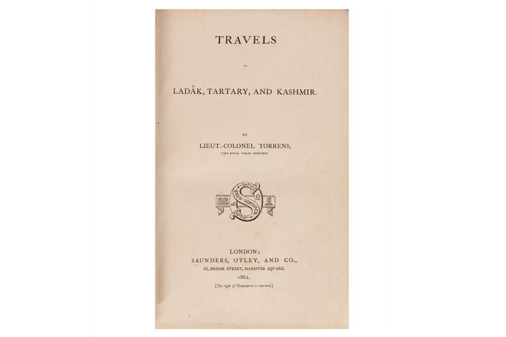 TORRENS. TRAVELS IN LADAK, TARTARY, AND KASHMIR, FIRST ED. 1862