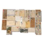 Korea 1910-1945 postal history postcards postal stationery. Great variety of Korean material