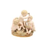 A MEISSEN FIGURAL GROUP