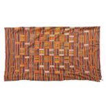 A MID 20TH CENTURY KENTE CLOTH