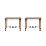 UNKNOWN (EUROPE); A PAIR OF CONSOLE TABLES Preview: Barley Mow Centre
