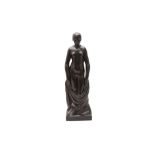 AN ART DECO BRONZE FIGURE OF A WOMAN Preview: Barley Mow Centre