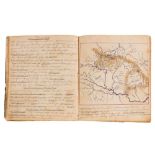 Geographical Manuscript German, possible school exercise books?] [1800-10]