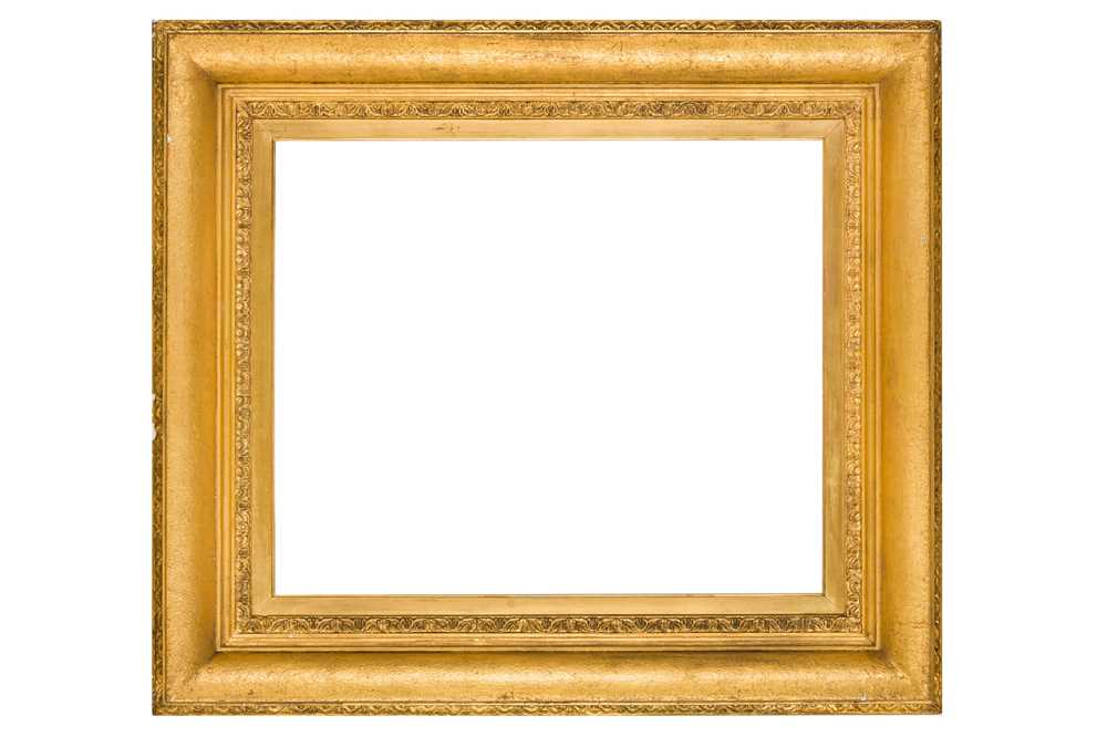 AN ITALIAN 17/18TH CENTURY STYLE PLAIN CUSHION MOULDING FRAME