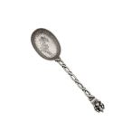 A rare late 19th century Anglo – Indian silver spoon, Madras circa 1890 by Peter Orr