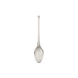 An Elizabeth II modernist sterling silver spoon, London 1970 by Stuart Devlin (1931-2018)