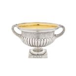 A George III sterling silver sweetmeat bowl London 1790 by Richard Cook