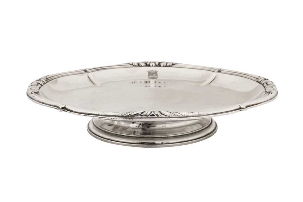 A late 19th / early 20th century French 950 standard silver dish, Paris circa 1900 by Gustav Keller - Image 3 of 5