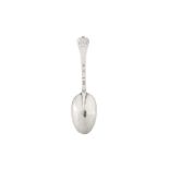 A William III Britannia standard silver spoon, London 1698 by William Penstone I (free 15 Aug 1694)