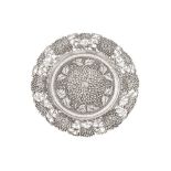 HSBC interest – An early 20th century Chinese export silver dish, Canton dated 1904 by Sui Chang ret