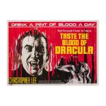 Movie Poster.- Taste the Blood of Dracula (1969-1996)