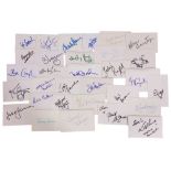 Autograph Collection.- Actors & Entertainers