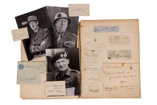 Autograph Collection.- Military Interest