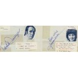 Autograph Album.- Vintage Actors & Entertainers