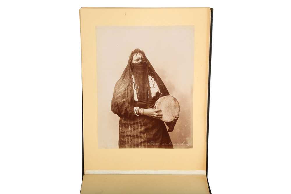 AN ALBUM OF PORTRAITS AND COSTUME STUDIES, WITH PHOTOGRAPHS BY ARNOUX, SEBAH AND OTHERS: EGYPT Egypt - Image 3 of 5